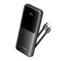 Vention Powerbank 10000mAh FHOB0 22.5W Negra con Cable USB-C y Lightning